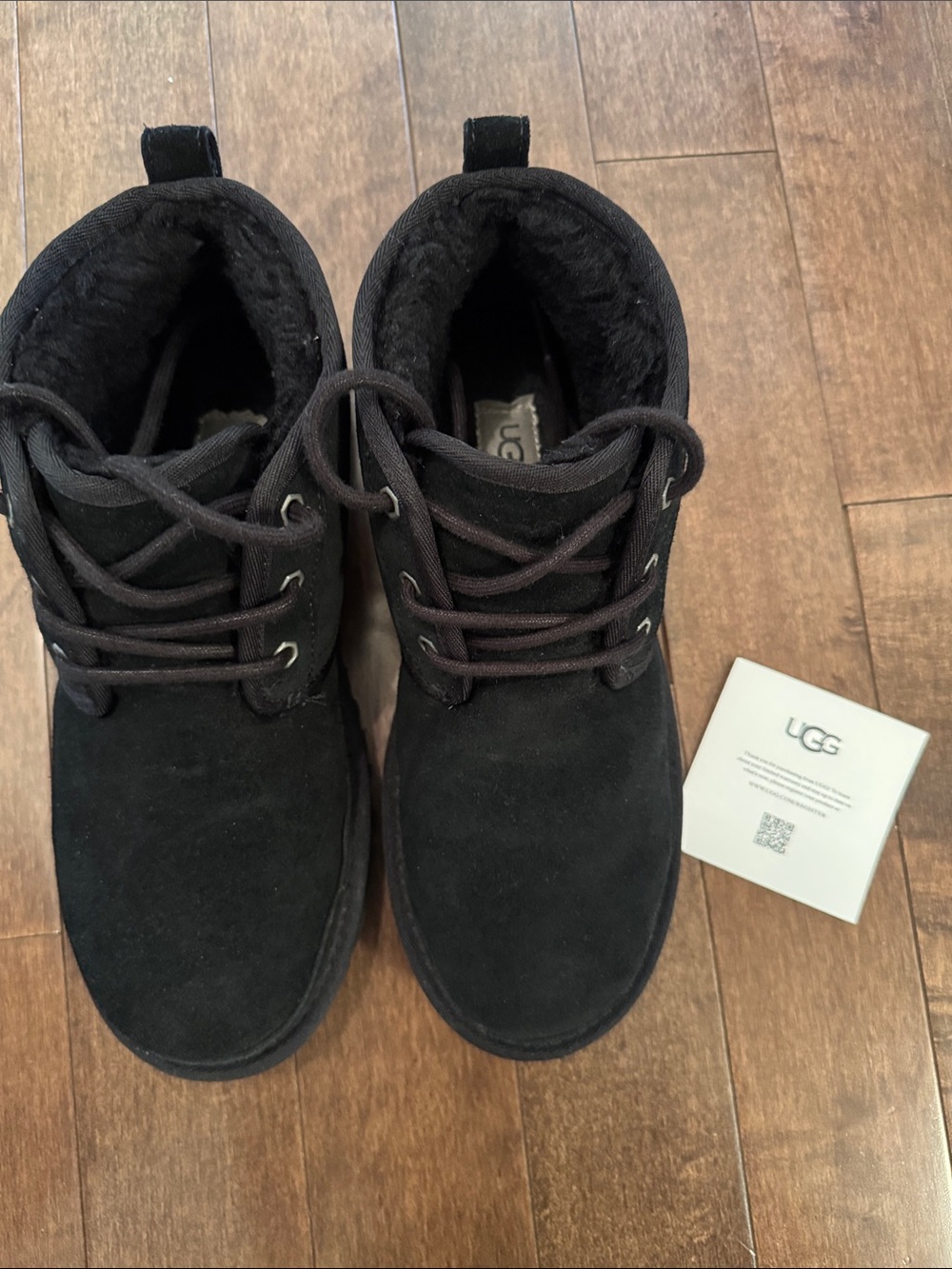 UGG Neumel Chukka Boot Boots Black US 9